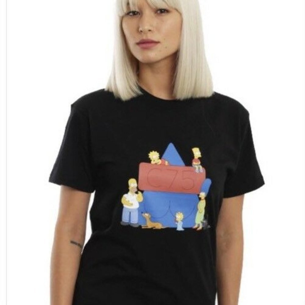 Joyrich X The Simpsons X Club 75 T-Shirt Size S